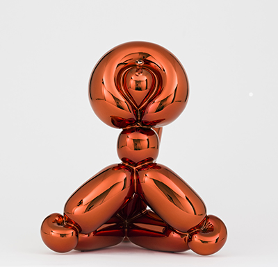 Jeff Koons - Balloon Monkey Orange - en vente en ligne