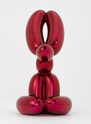 Jeff Koons - Balloon Rabbit Red - en vente en ligne