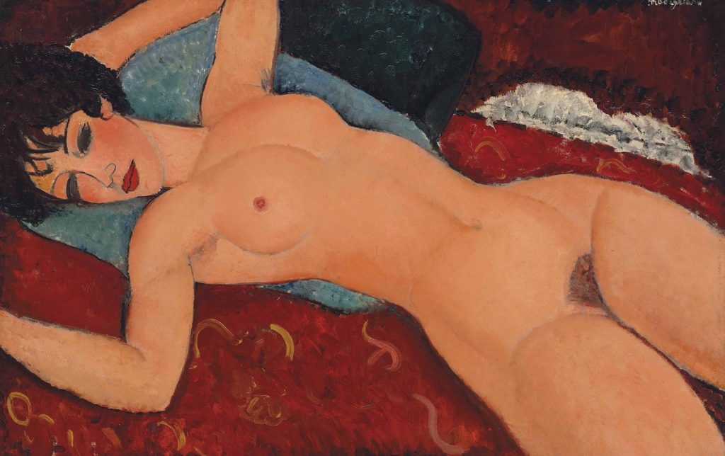 Amedeo Modigliani - Nu couché