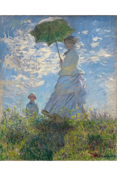 Monet, La femme à l’ombrelle (1875)