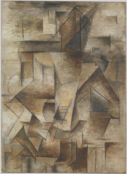 Pablo Picasso, Le guitariste (1910)