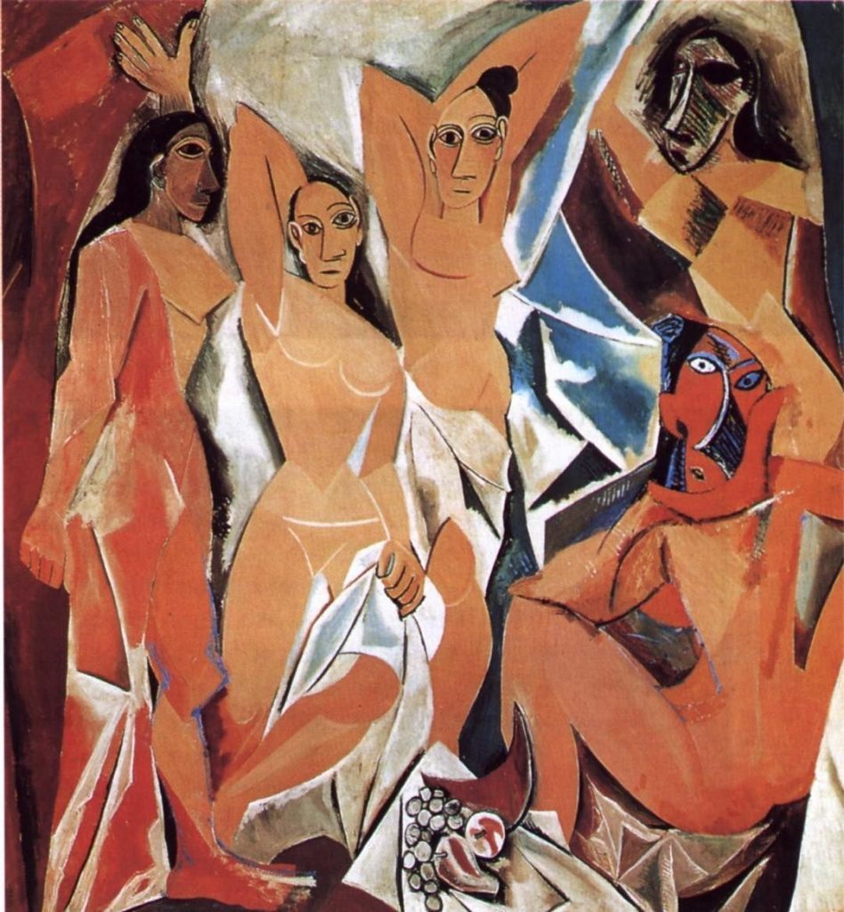 Pablo Picasso, Les demoiselles d’Avignon (1937)