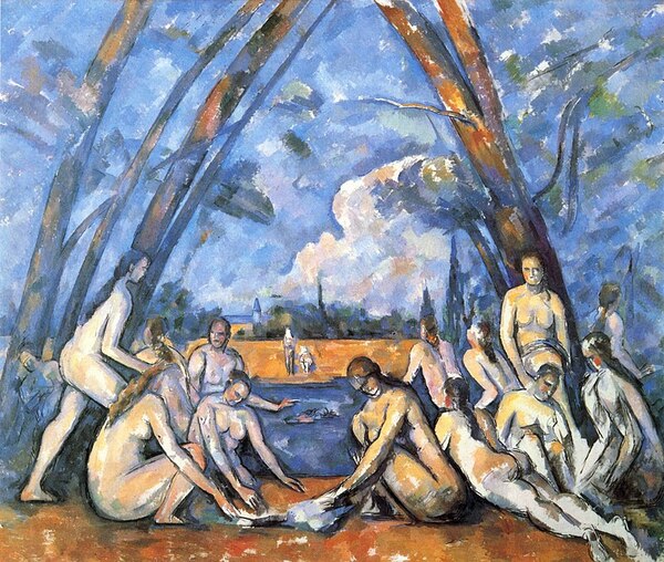Paul Cézanne, Les grandes baigneuses (1899- 1906)