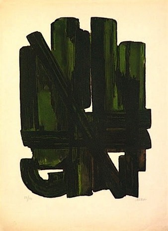 Pierre Soulages, Eau forte, n°8, 1957 (1957)
