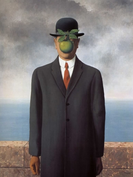 Renè Magritte, Le fils de l’homme (1964)