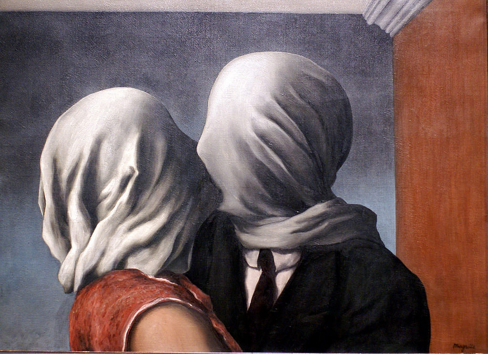 Renè Magritte, Les amants (1928)