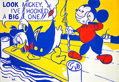 Roy Lichtenstein, Look Mickey (1961)