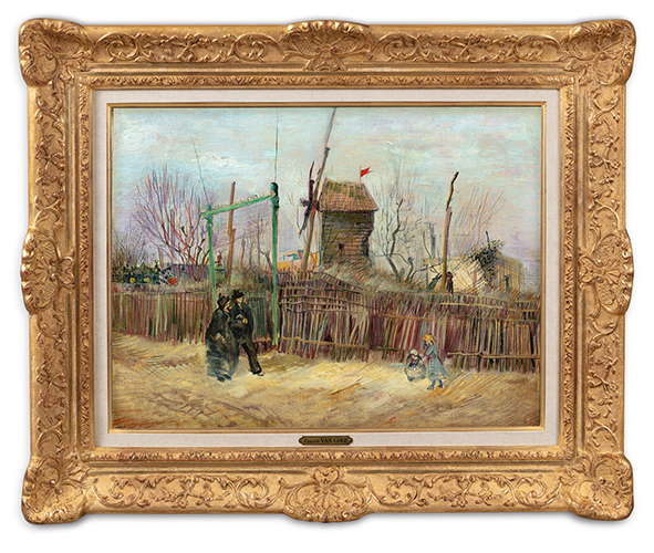 Van Gogh, Scènes de rue à Montmartre (1887)