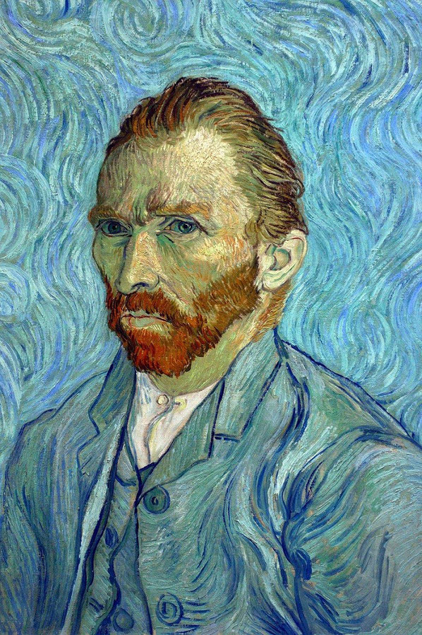 Van Gogh, autoportrait (1889)